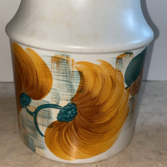 Vintage Woods England Edward Radford England Handpainted 1212 Lidded can… - Picture 3 of 11